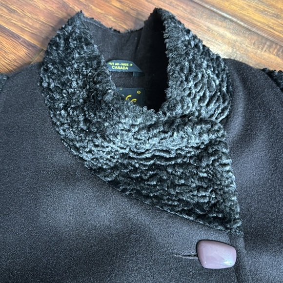 Classic Vintage Luba Brown Virgin Wool Full Length Winter Coat - Picture 4 of 13